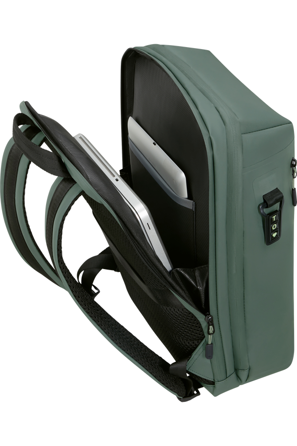 Samsonite Coatify Biz Backpack 15.6'  Zielony Samsonite Coatify Biz Backpack 15.6'  Zielony