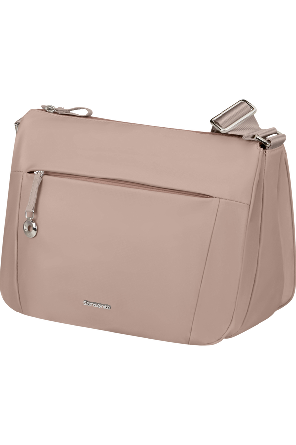 Samsonite Move 5.0 Hobo Bag Round 3 Comp.  Powder Samsonite Move 5.0 Hobo Bag Round 3 Comp.  Powder