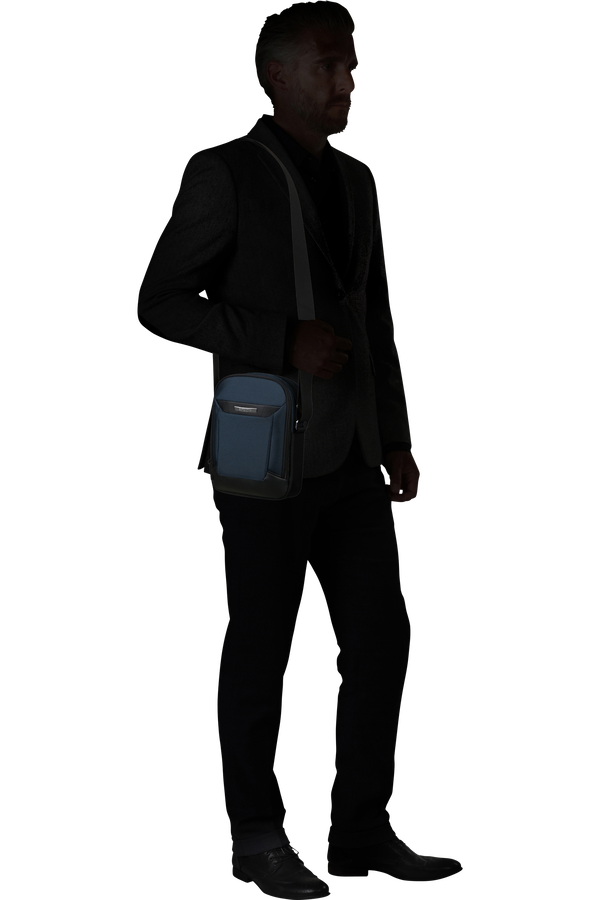 Samsonite Pro-Dlx 6 Crossbody Bag M  Niebieski