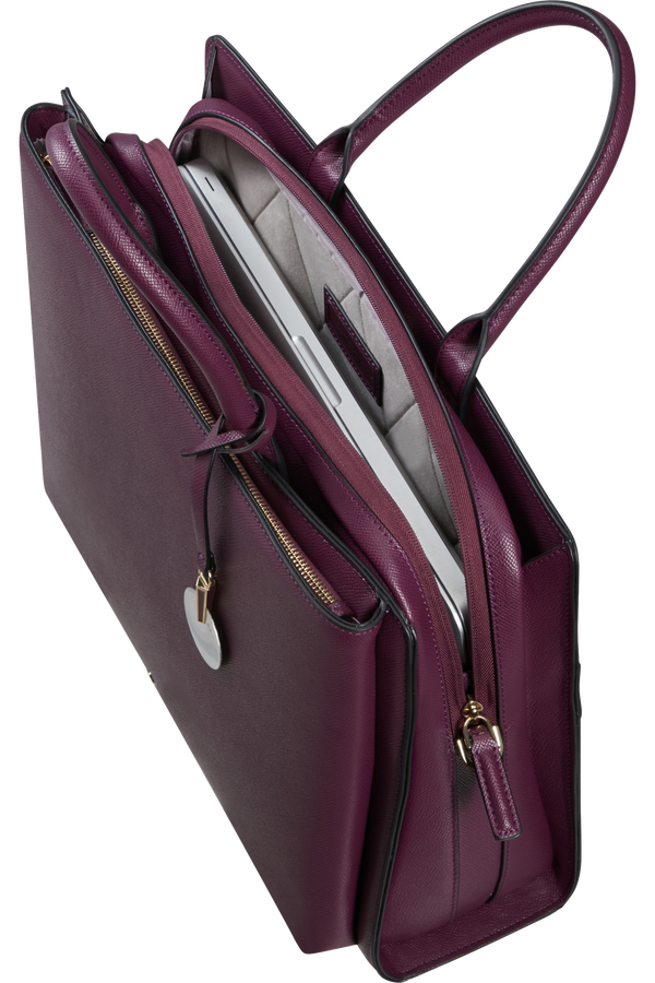 Samsonite Roundtheclock Tote 14.1' M  Grape Wine