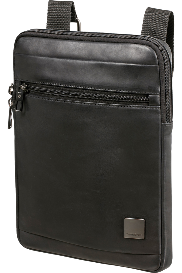 Samsonite Hip-Square Lth Flat Tabl.Cr.Over L  9.7inch Czarny