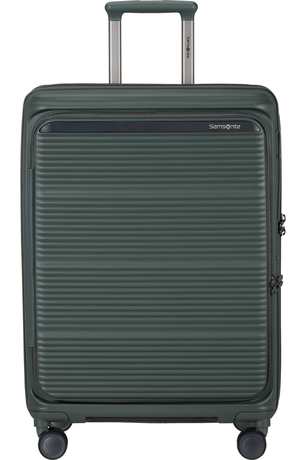 Samsonite Paralux Spinner Expandable Medium Sp 67cm  Olive