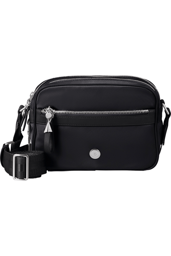 Samsonite Karissa Evo Shoulder Bag 2 Comp  Czarny