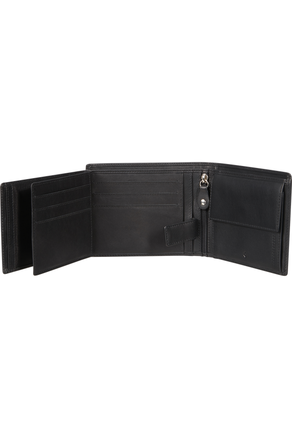 Samsonite Attack 2 Slg 037 - B 9CC+2HFL+ZIP+2C  Czarny