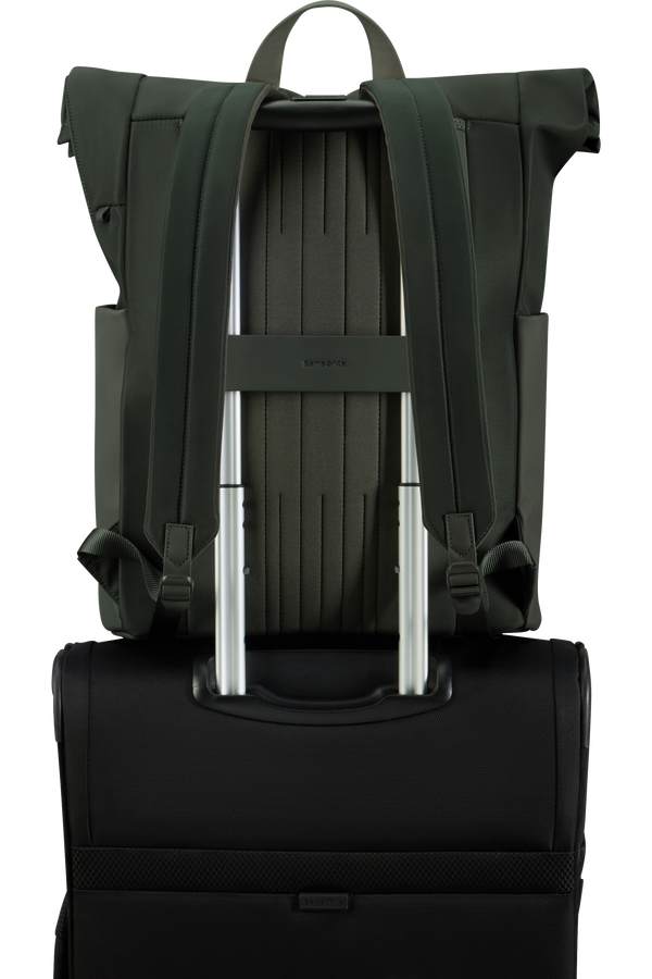Samsonite 4Pack Laptop Rolltop Backpack 15.6'  Forest Green Samsonite 4Pack Laptop Rolltop Backpack 15.6'  Forest Green