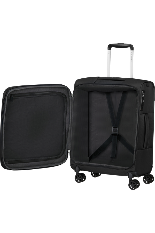 Samsonite GoTwist Spinner Exp 55cm  Czarny