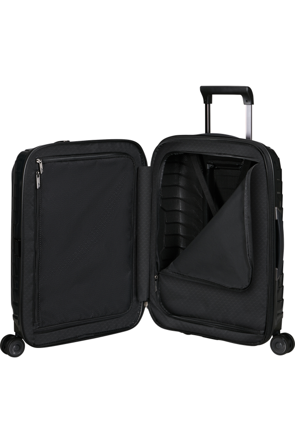 Samsonite Proxis Spinner Expandable Easy Access 55cm  Czarny