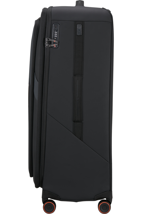 Samsonite Glazed Spinner Expandable 84cm  Czarny