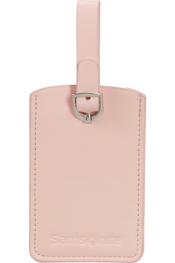 Samsonite Global Ta Rectangle Luggage Tag x2 Pale Rose Pink