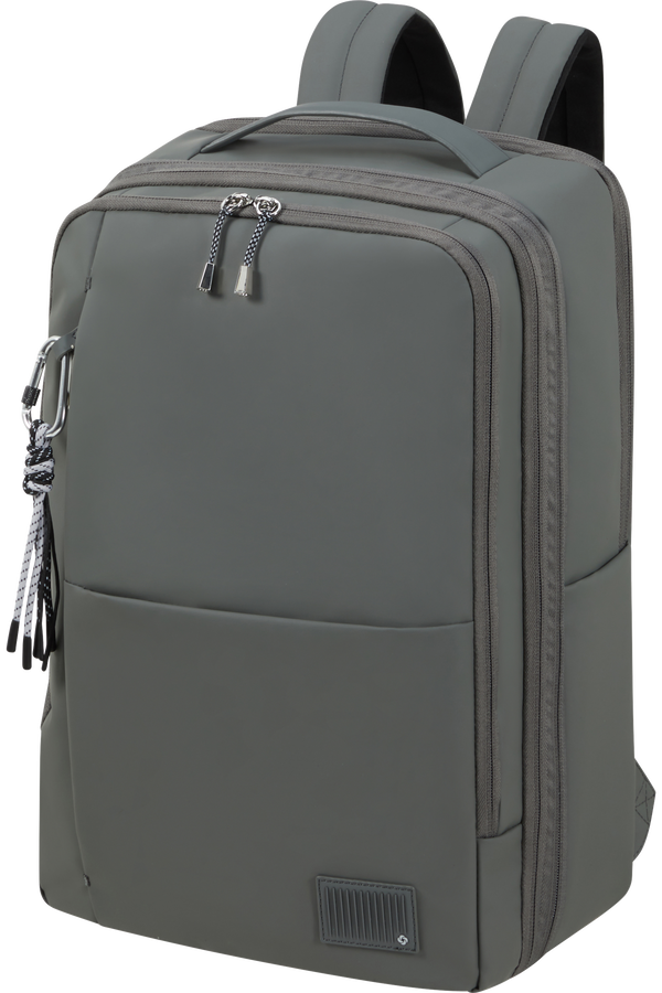 Samsonite Wander Last Backpack + CL. Comp 15.6'  Gunmetal Green Samsonite Wander Last Backpack + CL. Comp 15.6'  Gunmetal Green