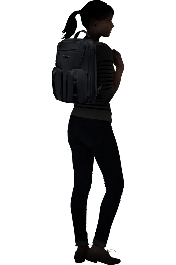 Samsonite Urban-Eye Backpack 14.1' 2 Pockets 14.1'  Czarny