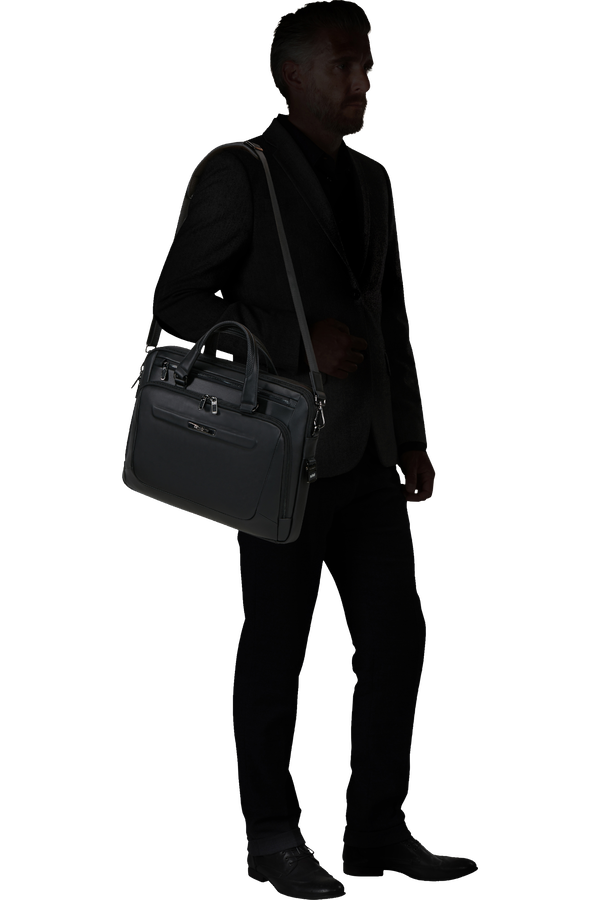 Pro-Dlx Leather Teczka 15.6"