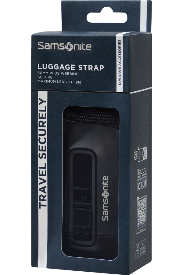 Samsonite Ta Revolution Luggage Strap 50mm  Czarny