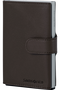 Samsonite Alu Fit 202 - Slide-up Wallet  Ciemnobrązowy