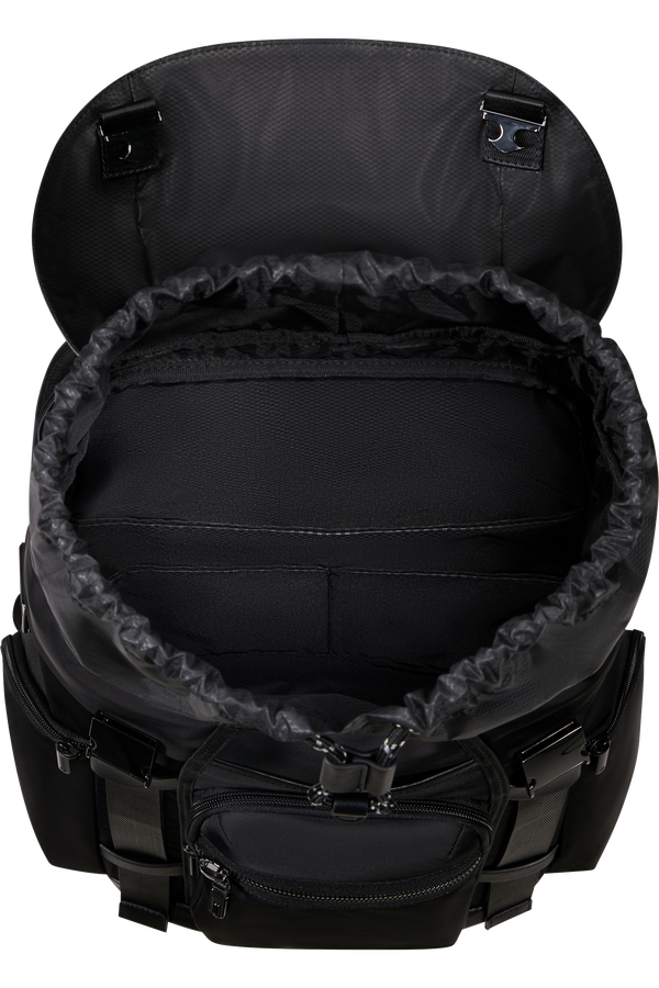 Samsonite Relyon Backpack M 15.6'' with flap  Czarny