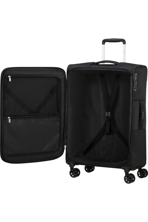 Samsonite Urbify Spinner Expandable 68cm  Czarny