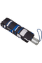 Samsonite Alu Drop S Safe 3 Sect. Auto O/C  Blue Stripes Samsonite Alu Drop S Safe 3 Sect. Auto O/C  Blue Stripes