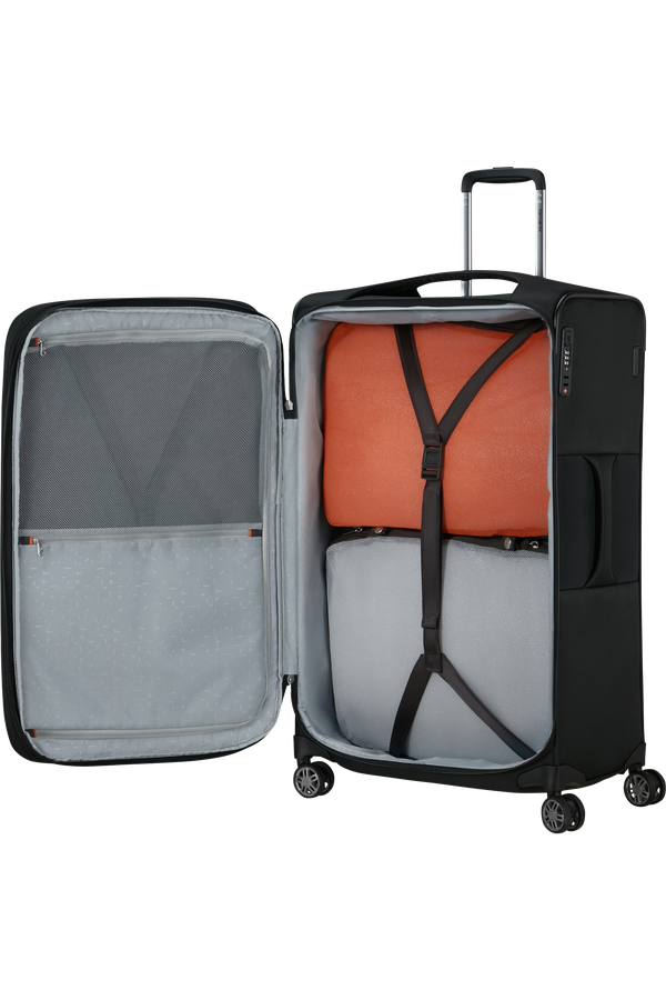 Samsonite Re-Lite Spinner Expandable 78cm  Czarny