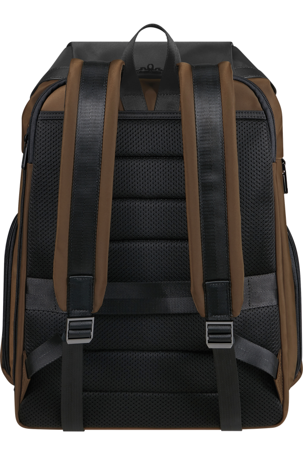 Samsonite Relyon Backpack M 15.6'' with flap  Brązowy