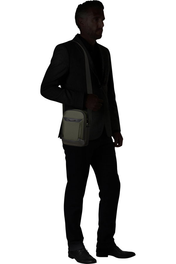 Samsonite Pro-Dlx 6 Crossbody Bag M  Zielony