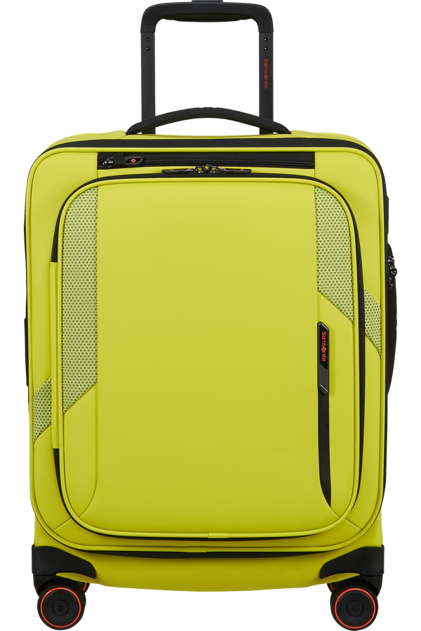 Samsonite Glazed Spinner Expandable 55cm  Lime Punch