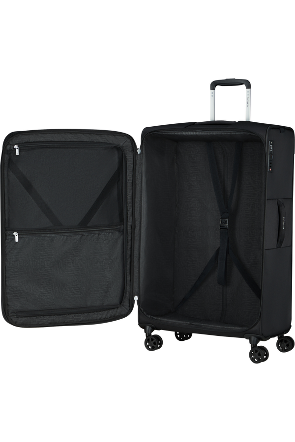 Samsonite Urbify Spinner Expandable 78cm  Czarny