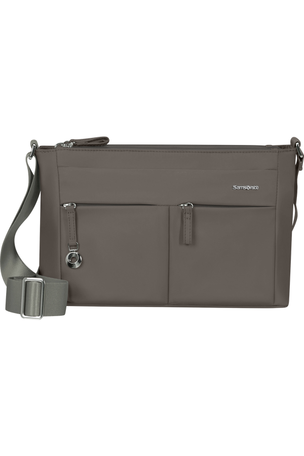 Samsonite Move 5.0 Horiz. Shoulder Bag + Flap  Gunmetal Green