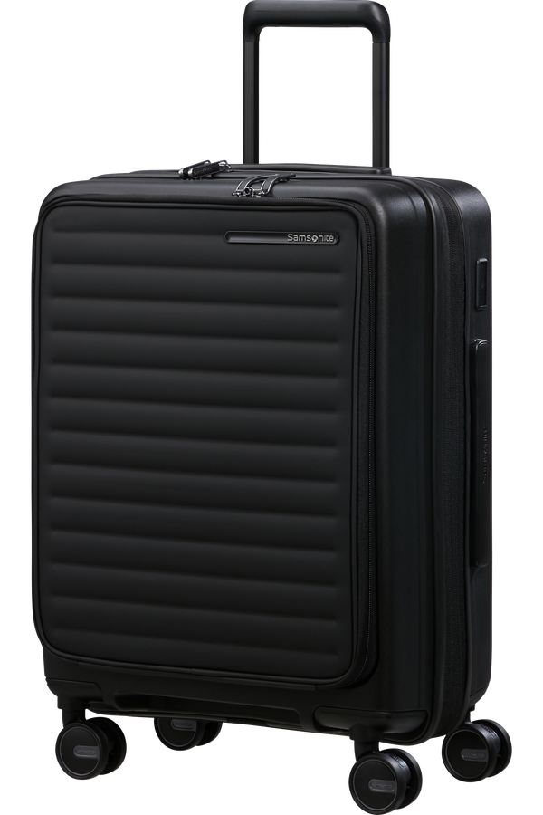 Samsonite Restackd Spinner Expandable Easy Access 55cm  Czarny
