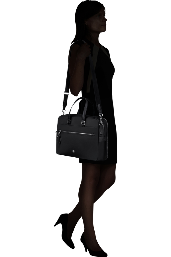 Samsonite Karissa Evo Bailhandle 15.6' 2 Comp  Czarny