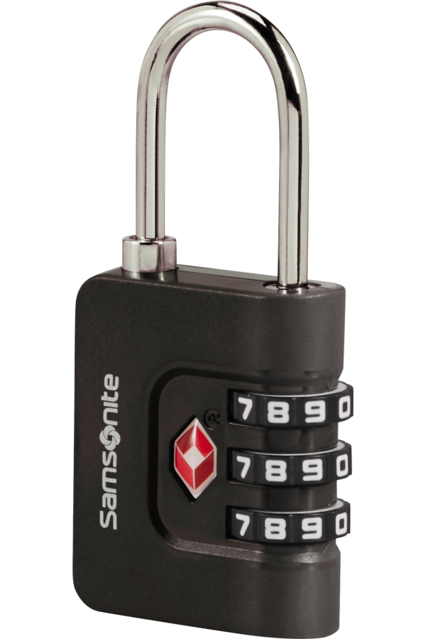 Samsonite Ta Revolution Combilock 3 dial TSA  Czarny