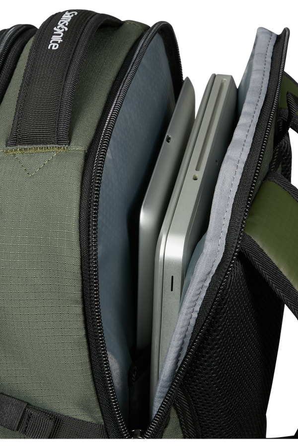 Samsonite Roadseeker Laptop Backpack M  Ciemny oliwkowy