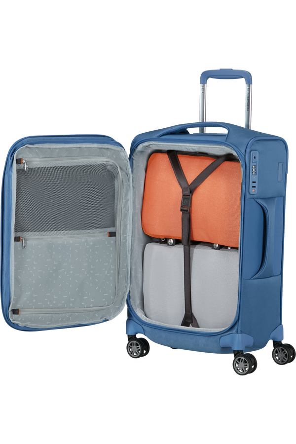 Samsonite Re-Lite Spinner Expandable Lenght 35cm 55cm  Capri Blue