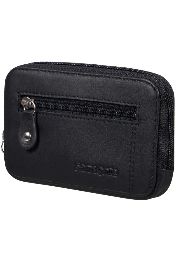 Samsonite Attack 2 Slg 524-Z ROUND KEY POUCH+2R  Czarny