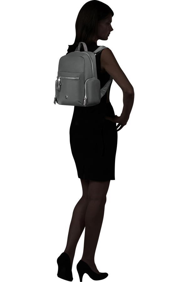 Samsonite Karissa Evo Daily Backpack  Gunmetal Green Samsonite Karissa Evo Daily Backpack  Gunmetal Green