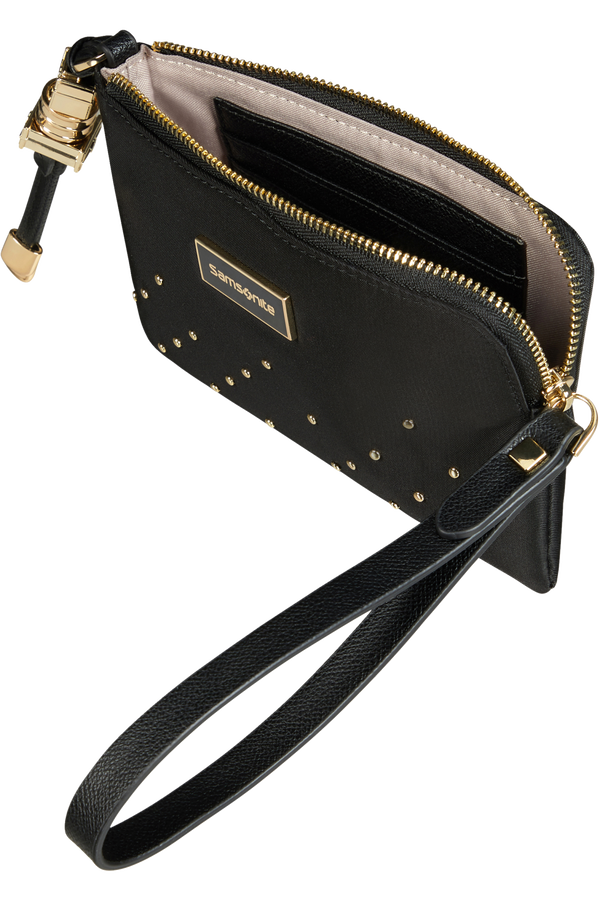 Samsonite Karissa Slg Flat Pouch 3CC Studs  Czarny Samsonite Karissa Slg Flat Pouch 3CC Studs  Czarny