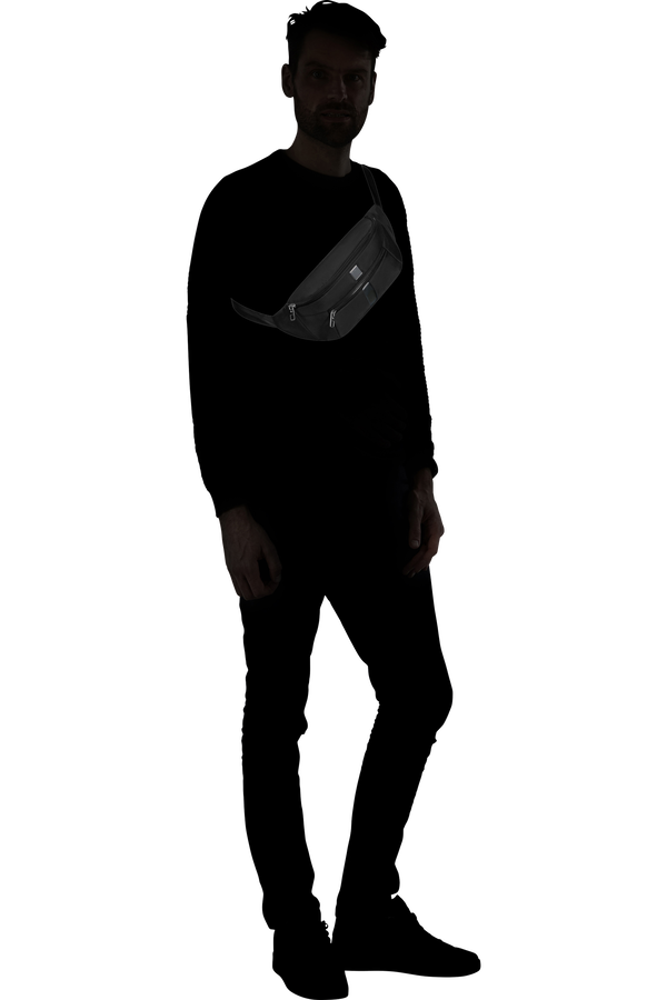 Samsonite Sacksquare Waist Bag  Czarny