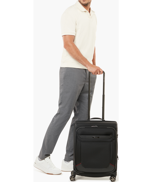 Pro-DLX 6 Walizka na 4 kołach poszerzany 55cm 55 x 40 x 23/28 cm | 3.2 kg