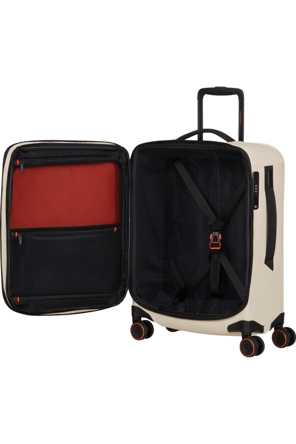 Samsonite Glazed Spinner Expandable 55cm  Sandstone