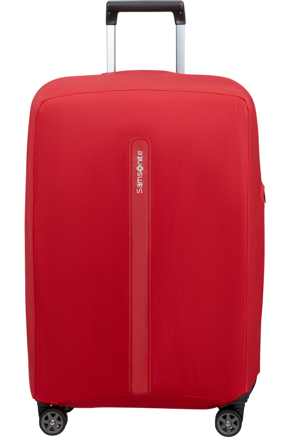 Samsonite Ta Revolution Foldable Luggage Cover M  Czerwony