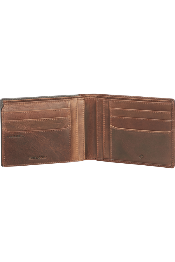 Samsonite Oleo Slg 009 - B 9CC+VFL+2C+W  Ciemnobrązowy