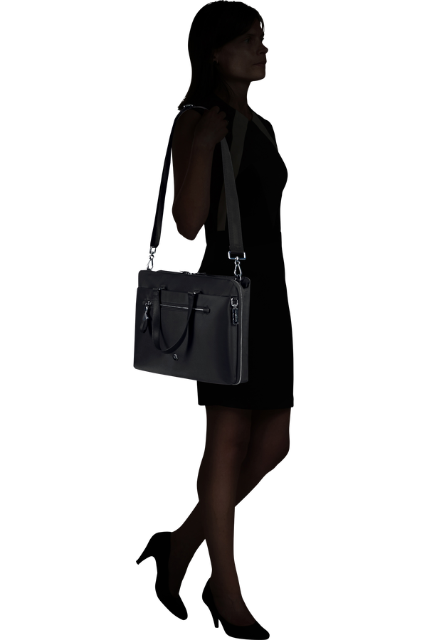 Samsonite Karissa Evo Slim Bailhandle 15.6'  Czarny Samsonite Karissa Evo Slim Bailhandle 15.6'  Czarny