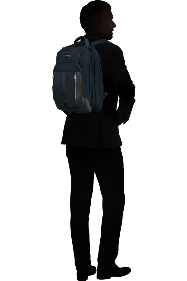 Samsonite Urban-Eye Accordion Backpack 15.6'  Niebieski