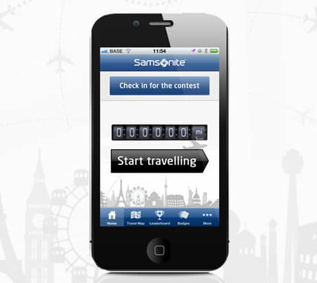 Samsonite Travel Miles App